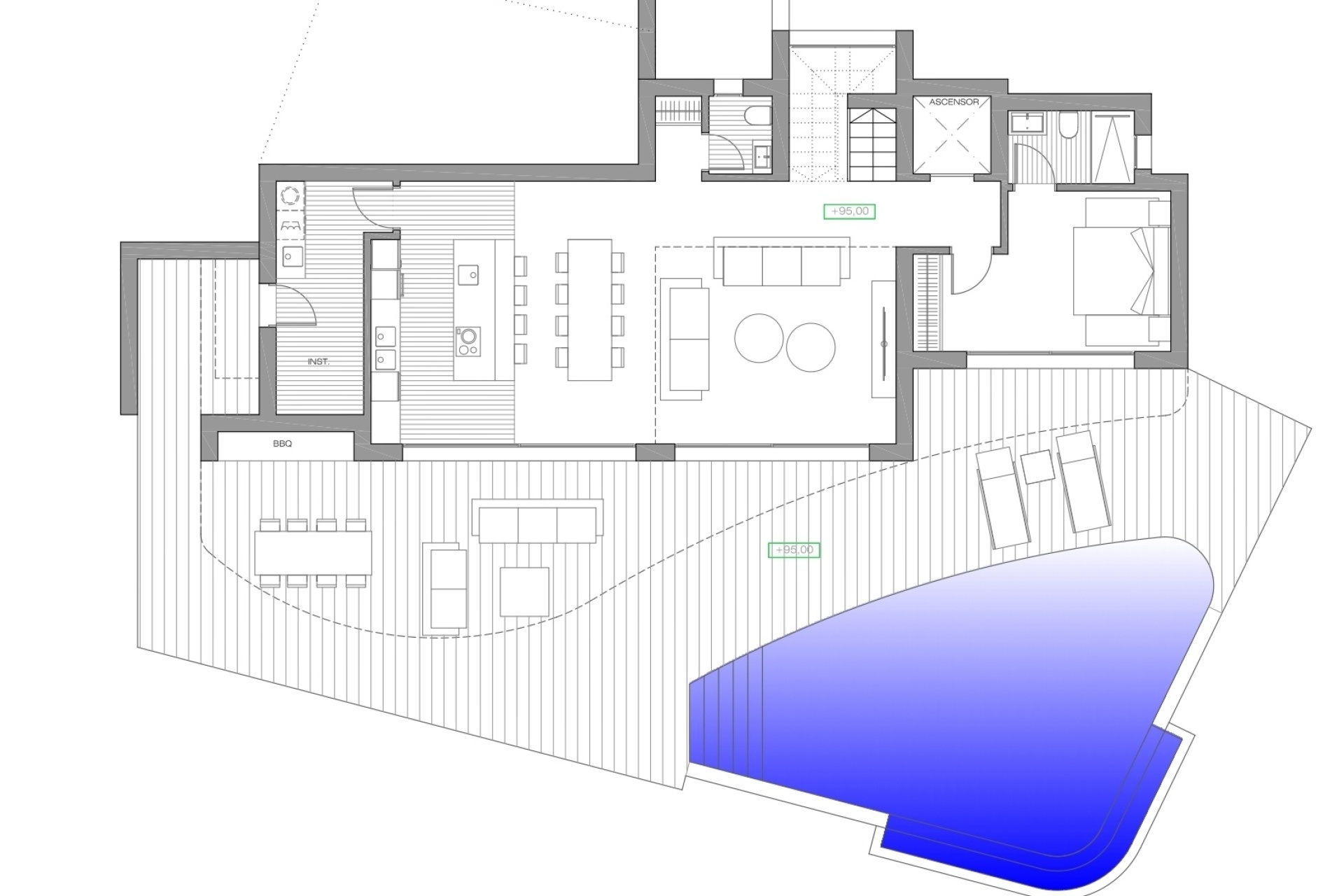Langzeitvermietung - Villen - Moraira - Benimeit