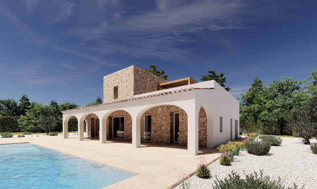 Maisons de Campagne - Fincas - Nouvelles constructions - Benissa - Partida Lleus