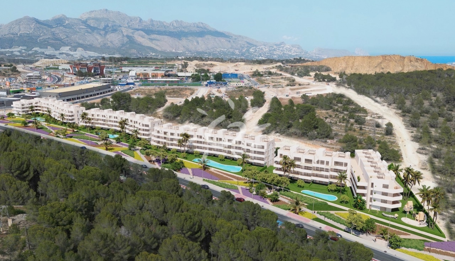 New Builds - Apartments - Flats - La Nucía - Ciudad Deportiva Camilo Cano