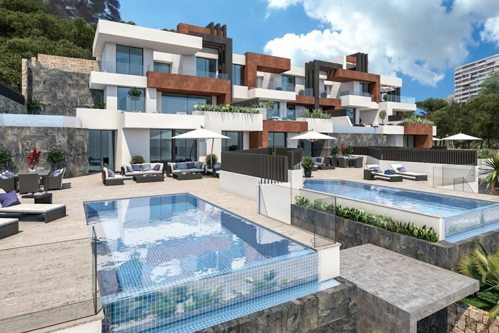 Nuevas construcciones - Apartamentos - Pisos - Benidorm - Playa