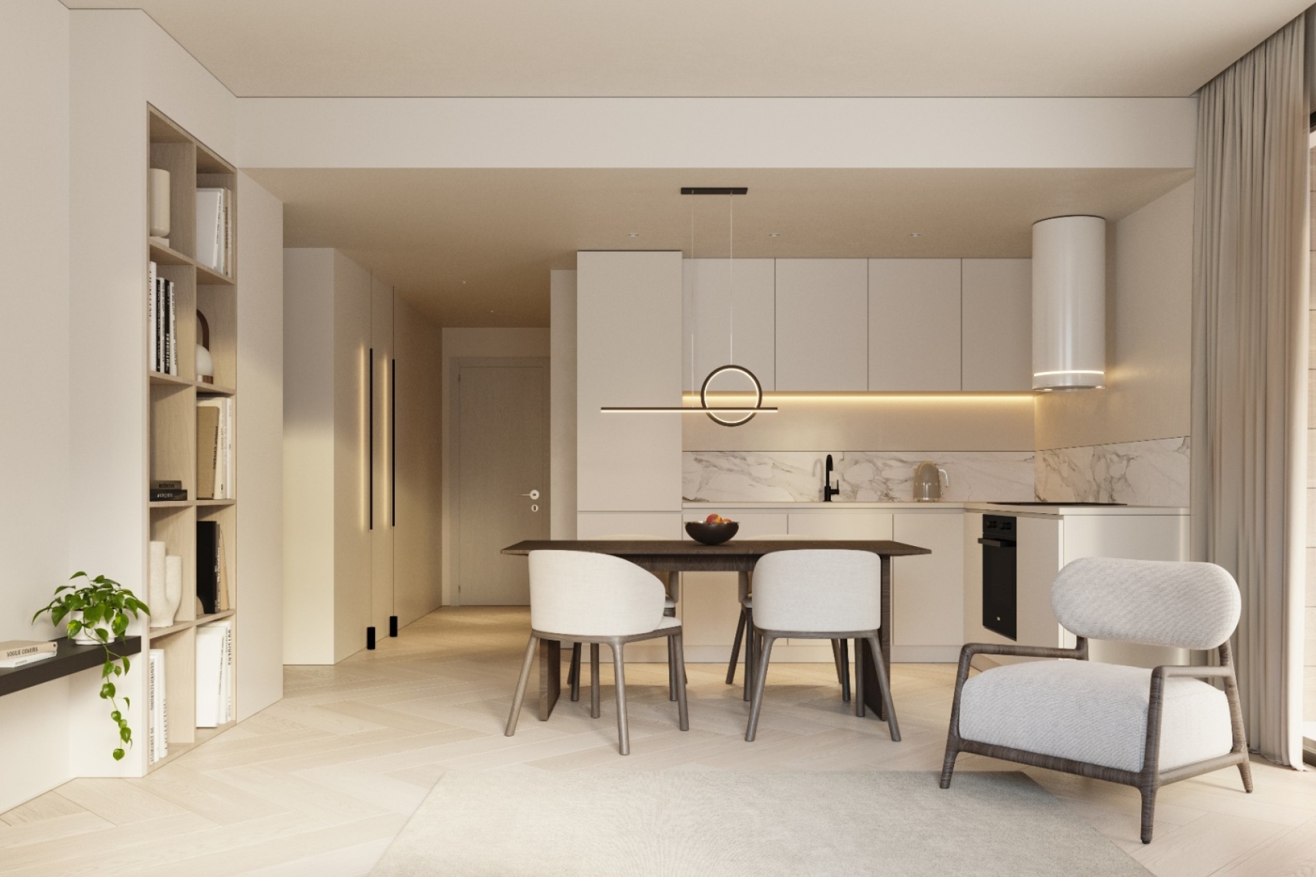 Nuevas construcciones - Apartamentos - Pisos - Calpe - Playa Arenal Bol