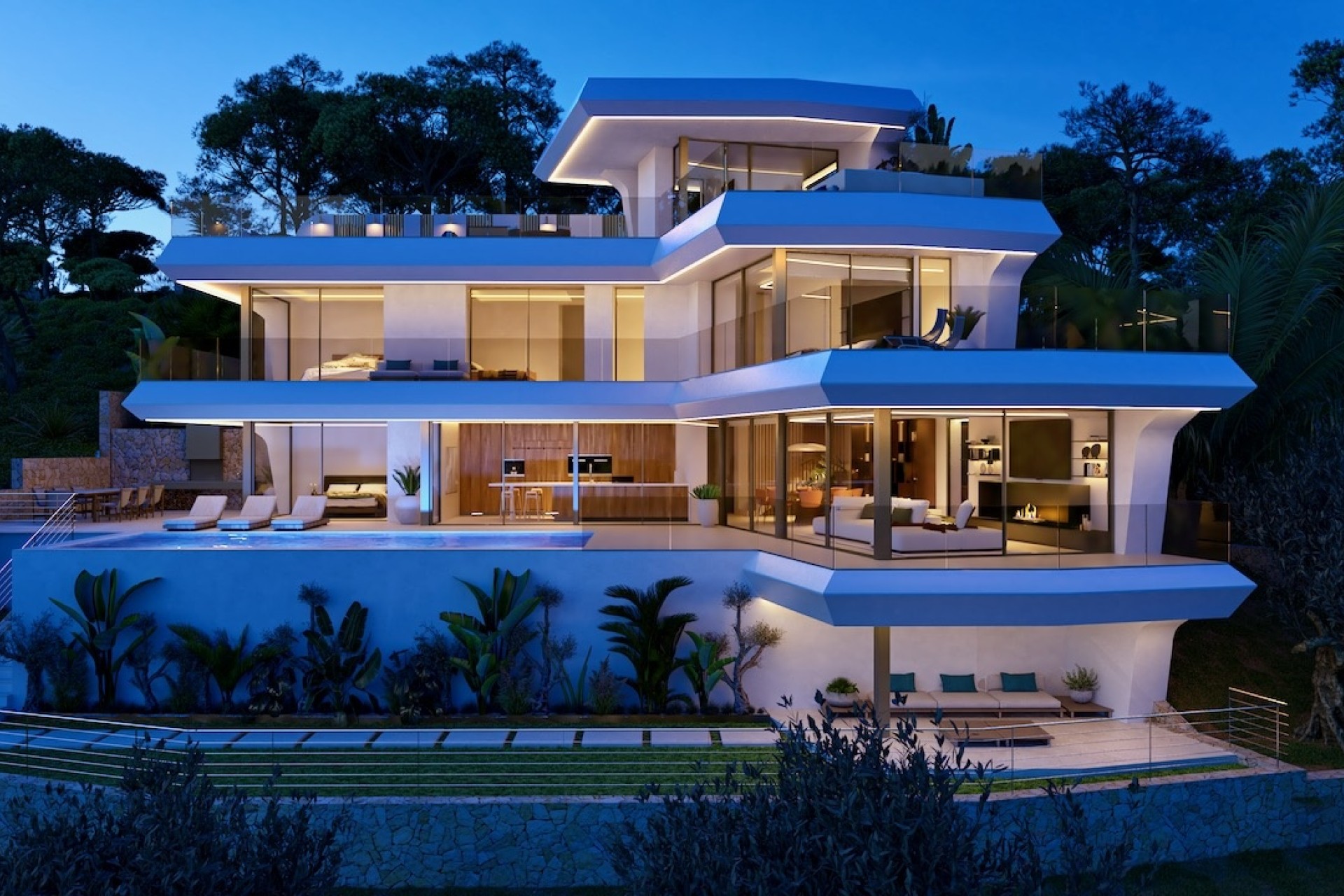 Nuevas construcciones - Villas - Chalets - Altea