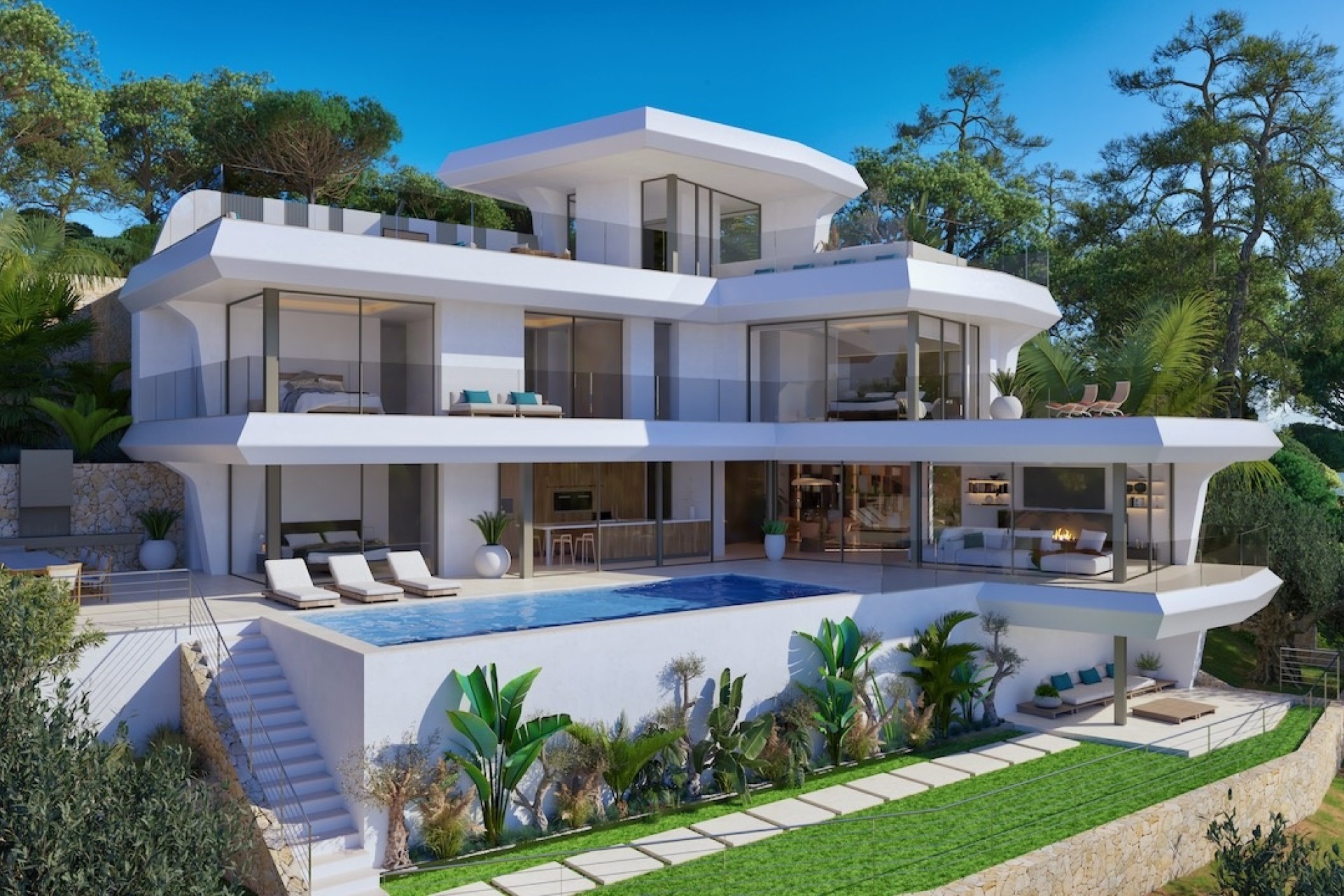 Nuevas construcciones - Villas - Chalets - Altea