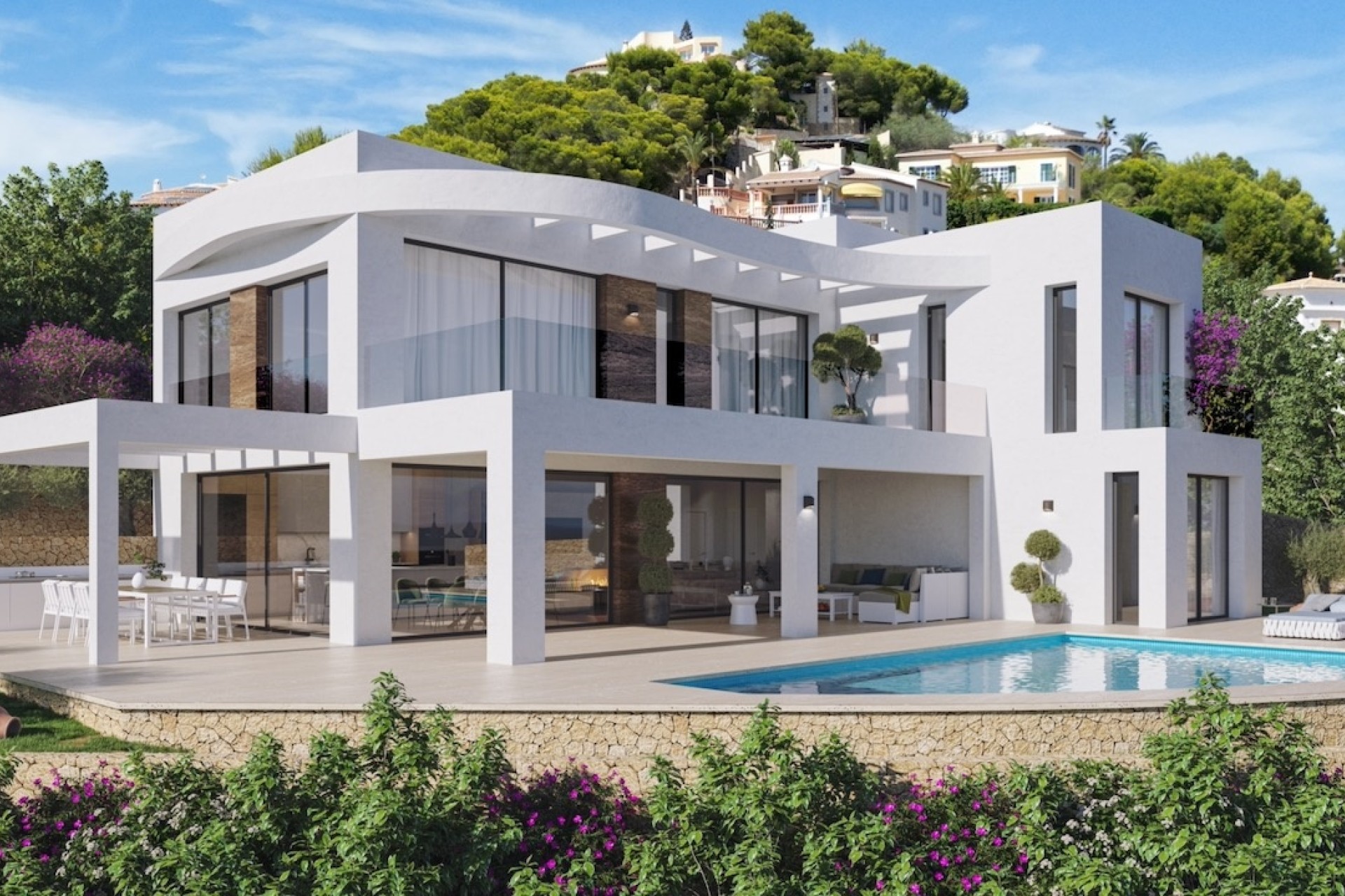 Nuevas construcciones - Villas - Chalets - Moraira - Arnella