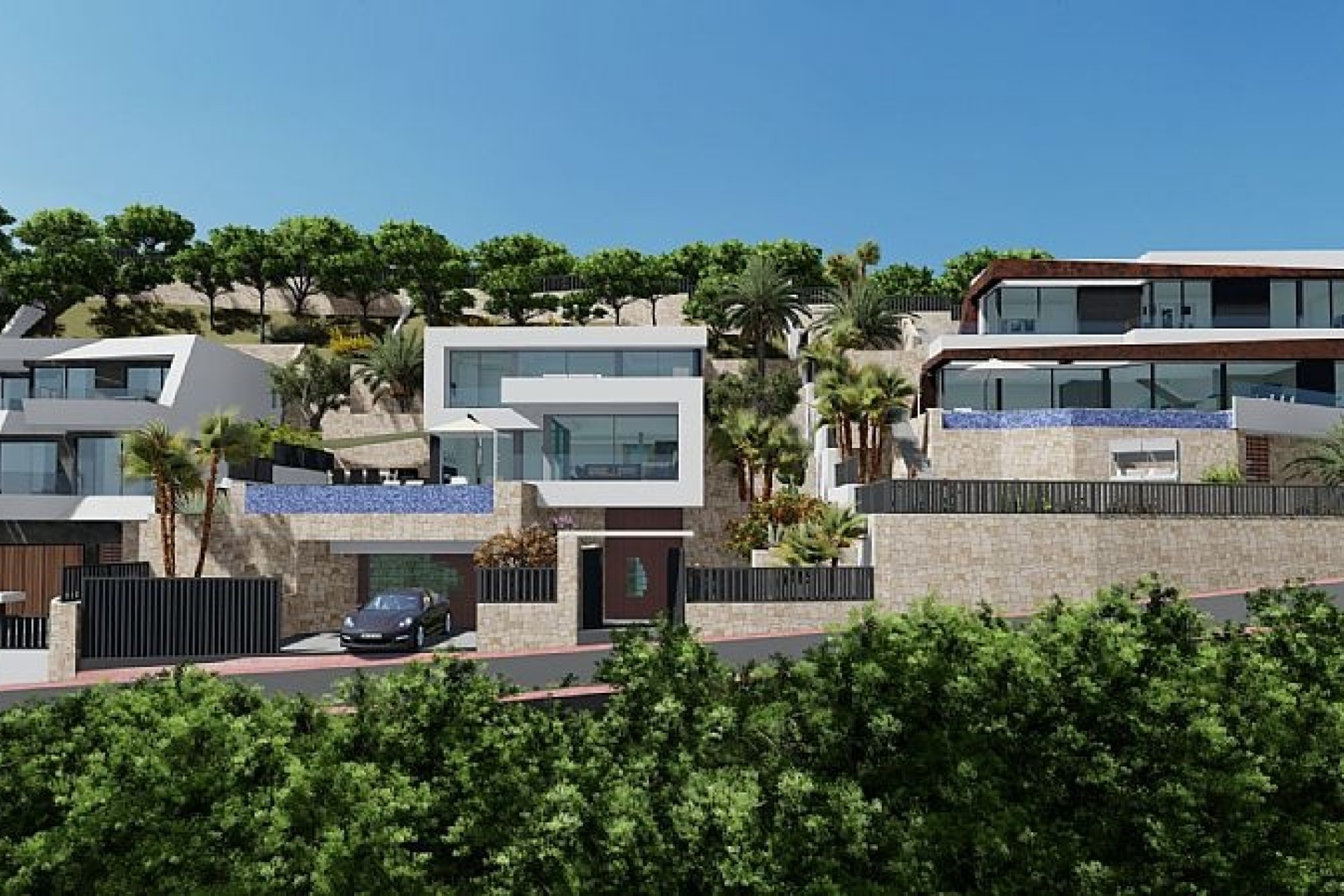 Nuevas construcciones - Villas - Chalets - Calpe - Maryvilla