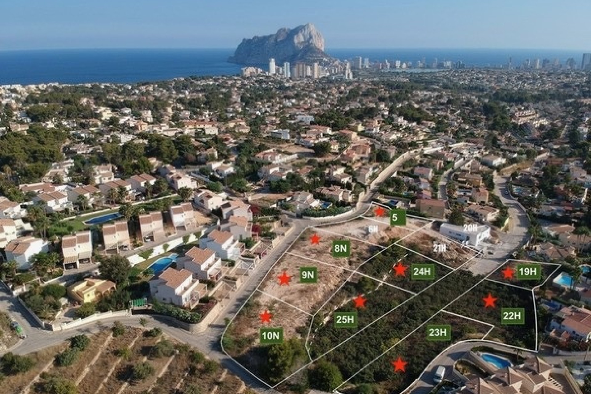 Reventes - Propriétés et Terrains constructibles - Calpe - Gran Sol
