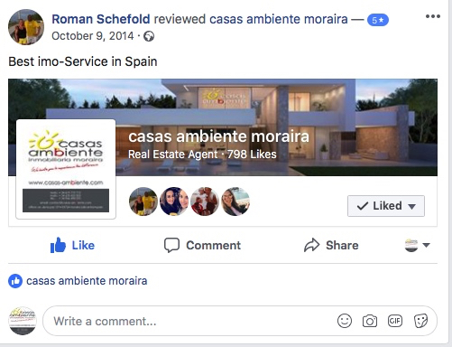 Facebook Post, 5 Star rating de John 6 Monique Bijl el 02-11-2014​