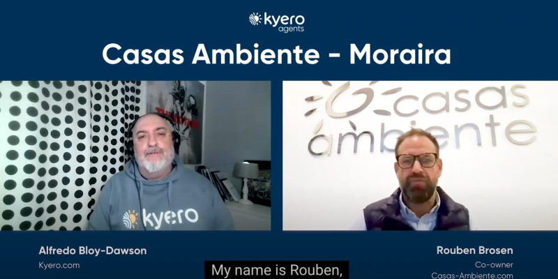 Exclusive KYERO interview with our director Rouben Brösen