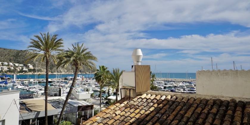 Apartment for sale in Moraira with sea views