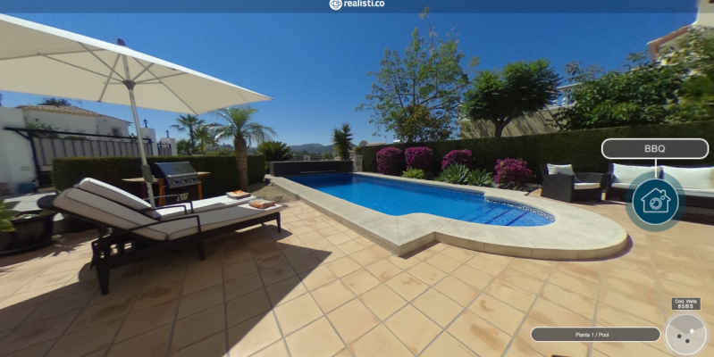 360º virtual tours, a great option to find your ideal home in Costa Blanca from anywhere in the world