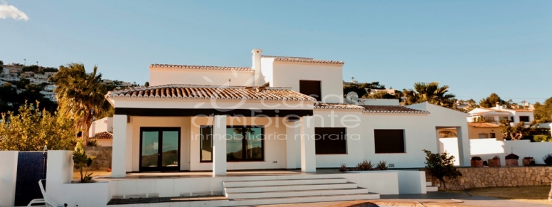 The Mediterranean style of this villa for sale in Benimeit will captivate you