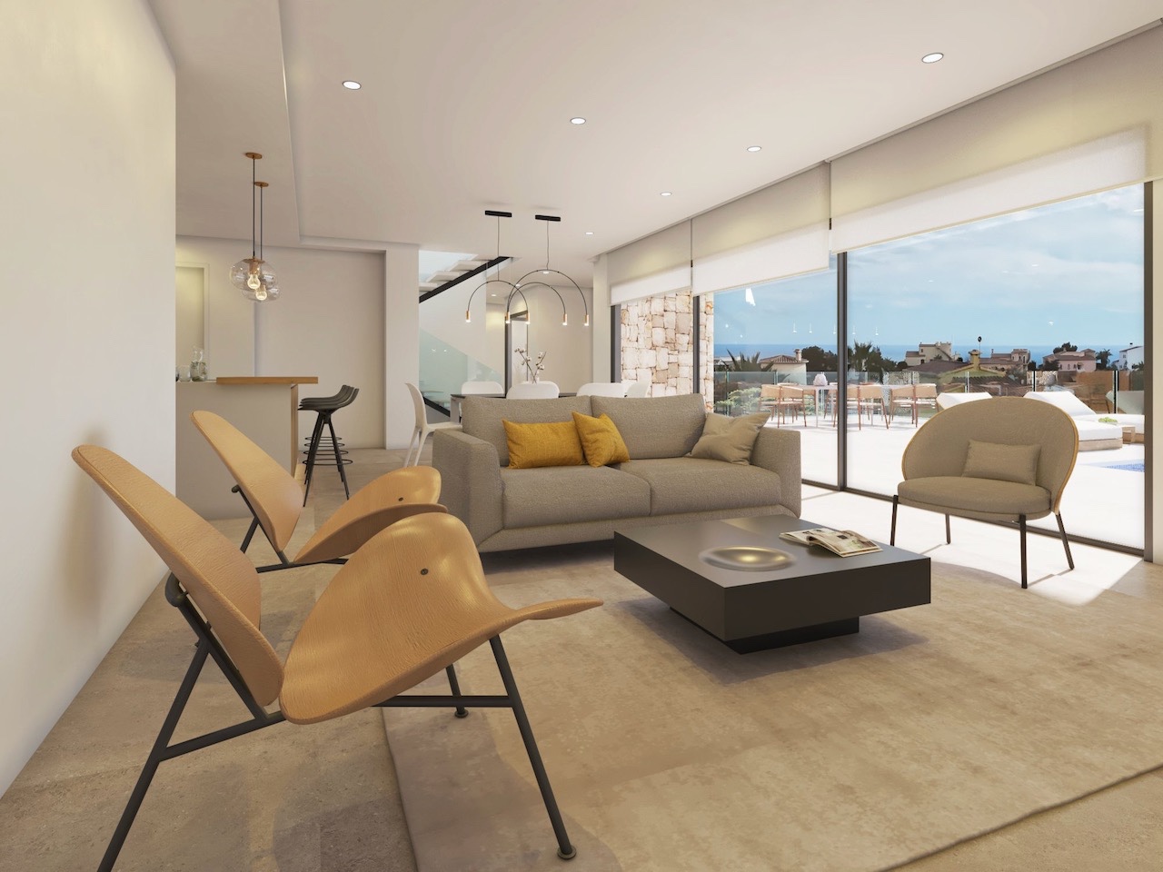 Villa en venta en Benitachell zona La Cumbre del Sol