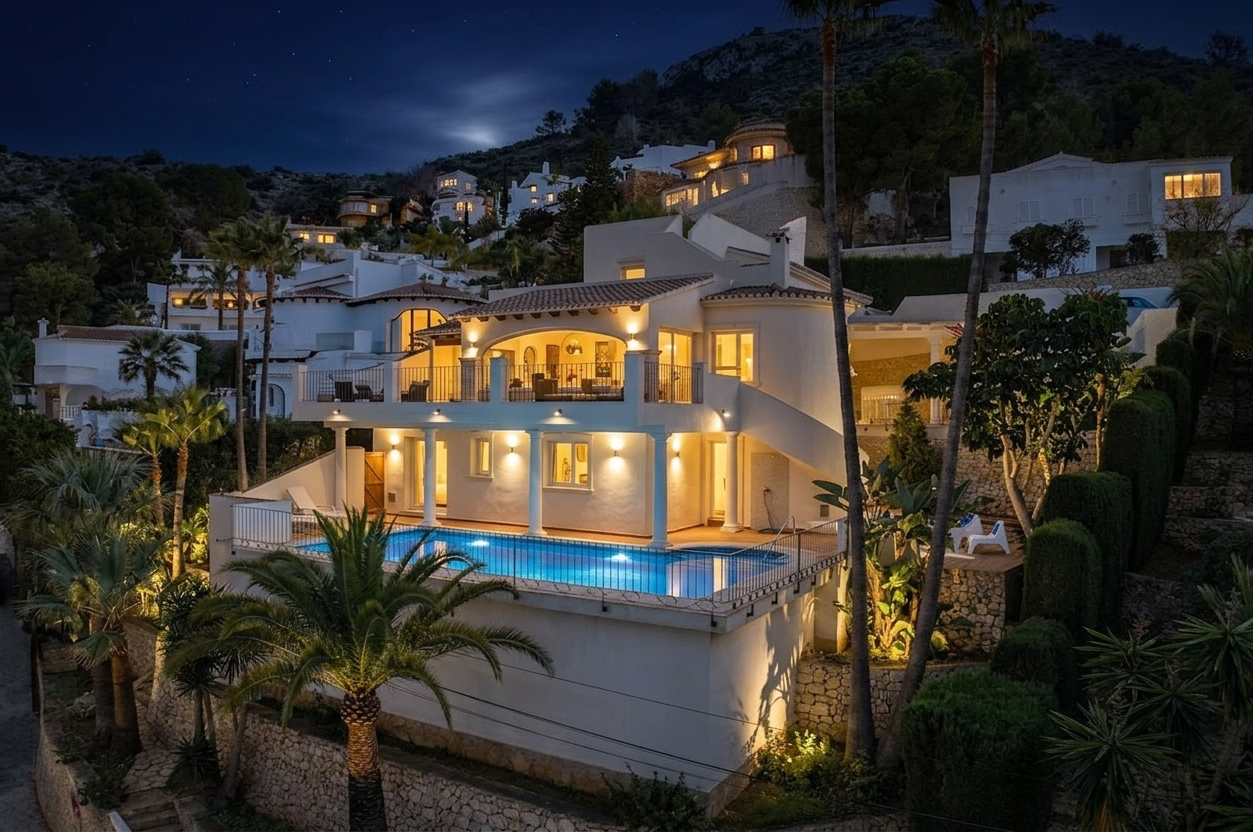 Chalet/Villa en venta en Moraira