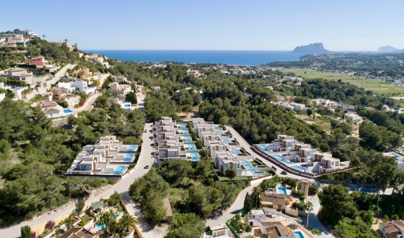 Nuevas construcciones - Casas de Pueblo - Bungalows - Adosados - Moraira - Paichi