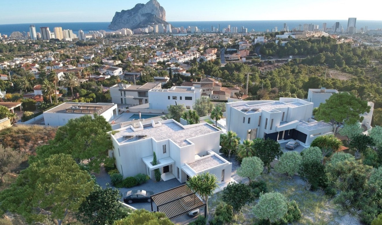 Nuevas construcciones - Villas - Chalets - Calpe - La cometa iii
