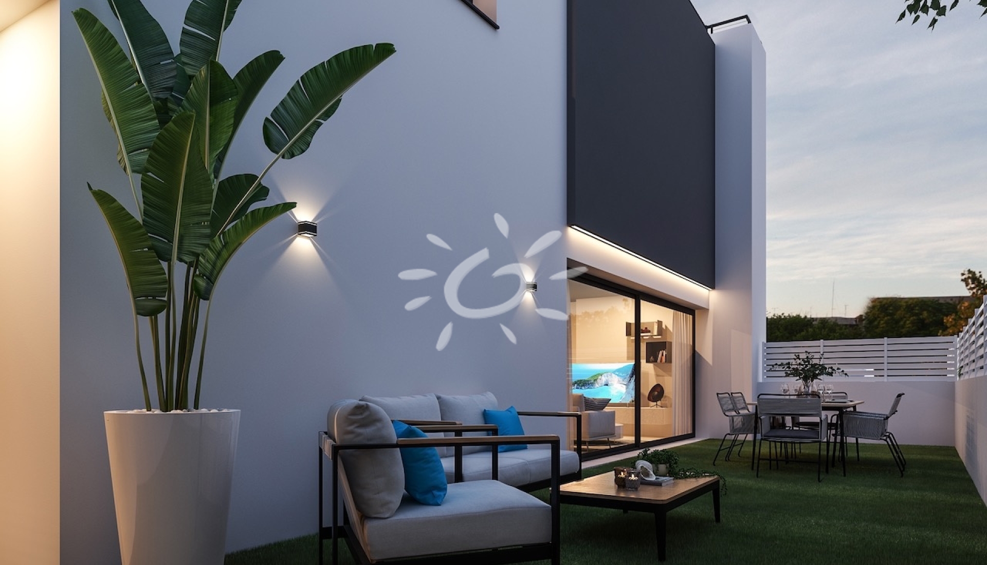 New semi-detached villas in Denia