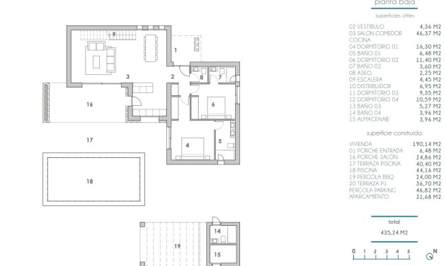 Long term Rentals - Villas - Moraira - Pinar del Advocat