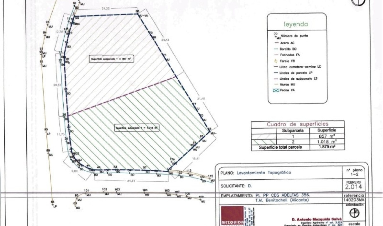 Long term Rentals - Plot/Land - Benitachell - La Cumbre del Sol
