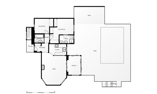 Alquiler a largo plazo - Villas - Chalets - Calpe - La Cometa