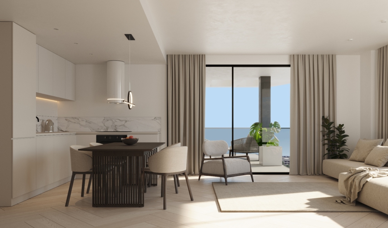 New Builds - Apartments - Flats - Calpe - Playa Arenal Bol