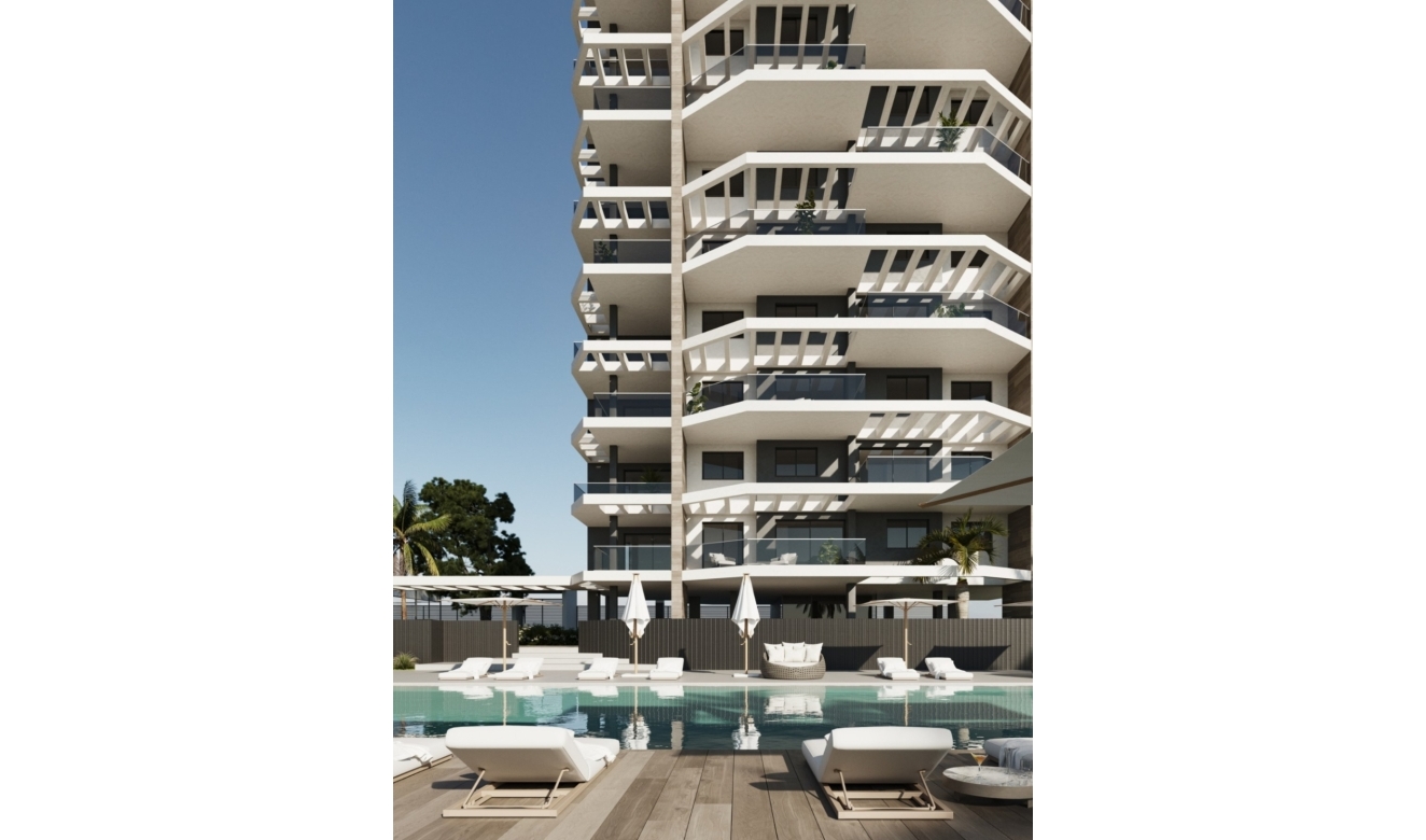 New Builds - Apartments - Flats - Calpe - Playa Arenal Bol