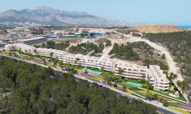 New Builds - Apartments - Flats - La Nucía - Ciudad Deportiva Camilo Cano