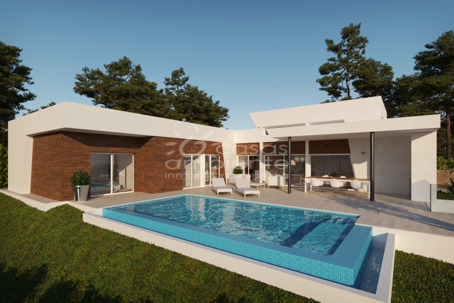 Neubau eines Hauses in Cometa III, Calpe zu verkaufen